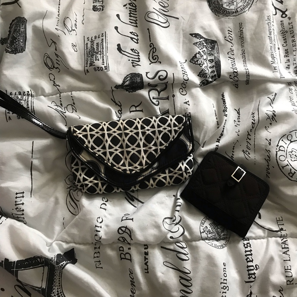 Vera Bradley Wristlet and Card Holder!